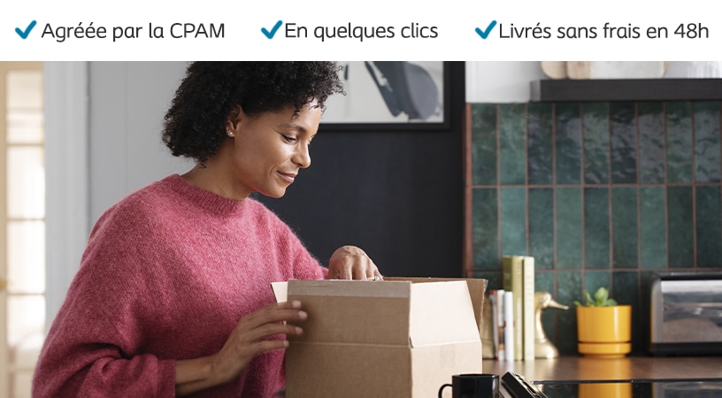 Vos poches Coloplast délivrées à domicile sans frais