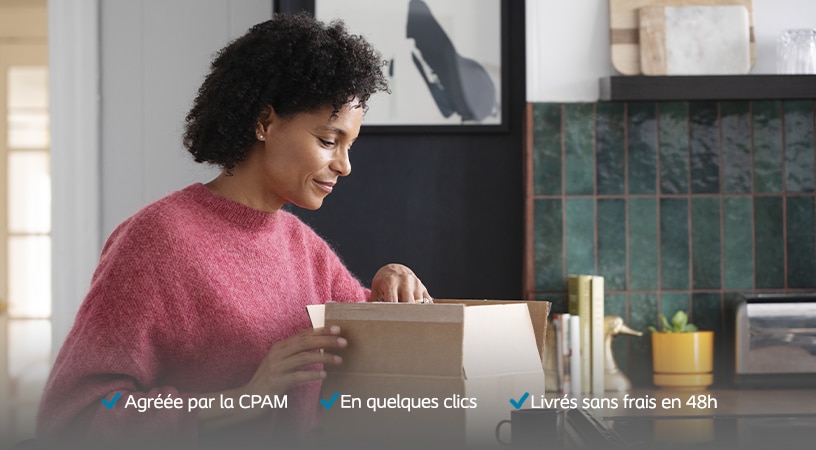 Vos poches Coloplast délivrées à domicile sans frais