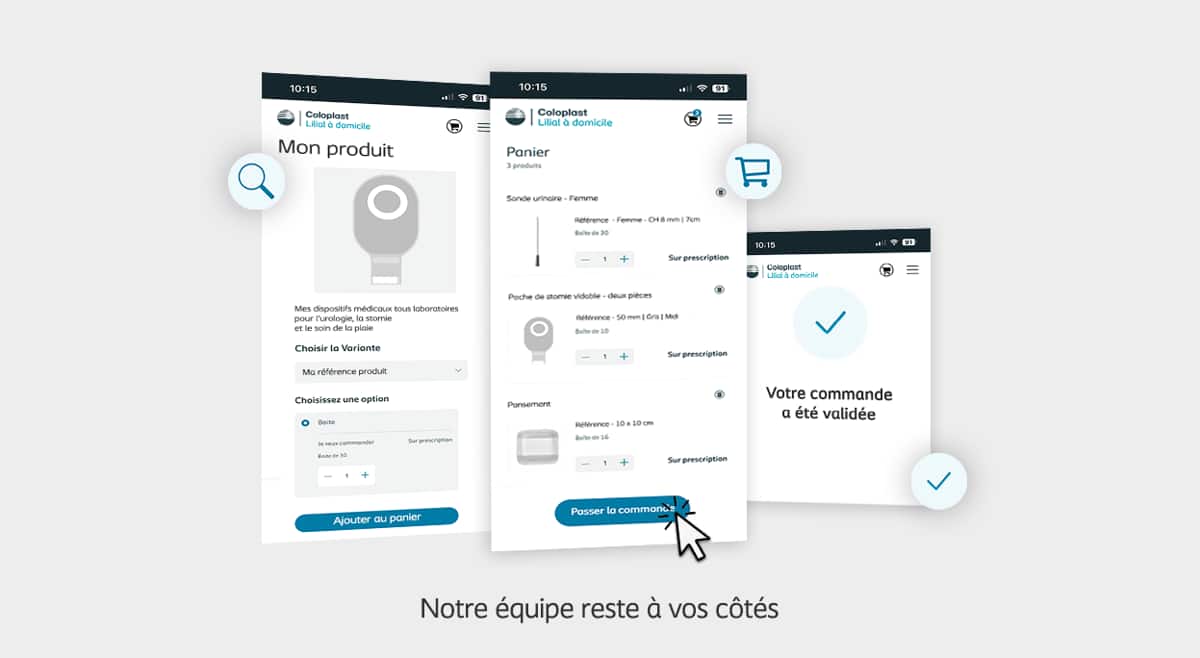 Un outil supplémentaire pour la commande de vos dispositifs médicaux